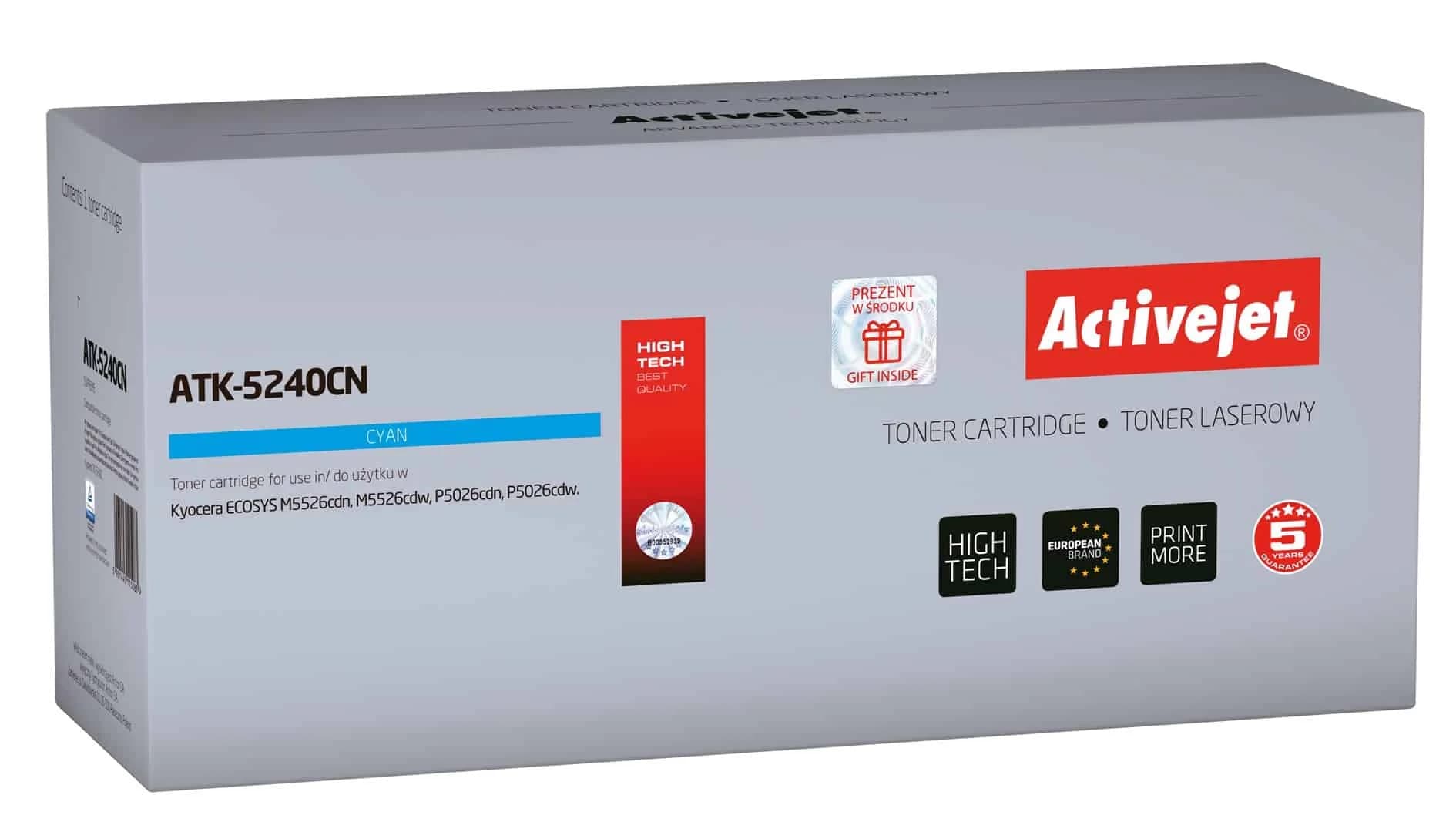Kyocera TK-5240C Cyan kompatibilen toner – 3000 strani - slika 1