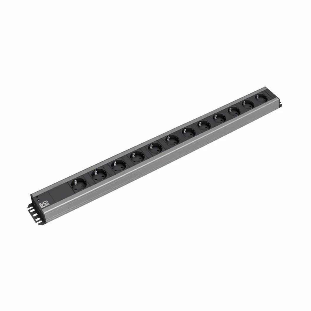Bachmann razdelilec PDU 12x250V PVC 90° vertikalni 300.002 - slika 1