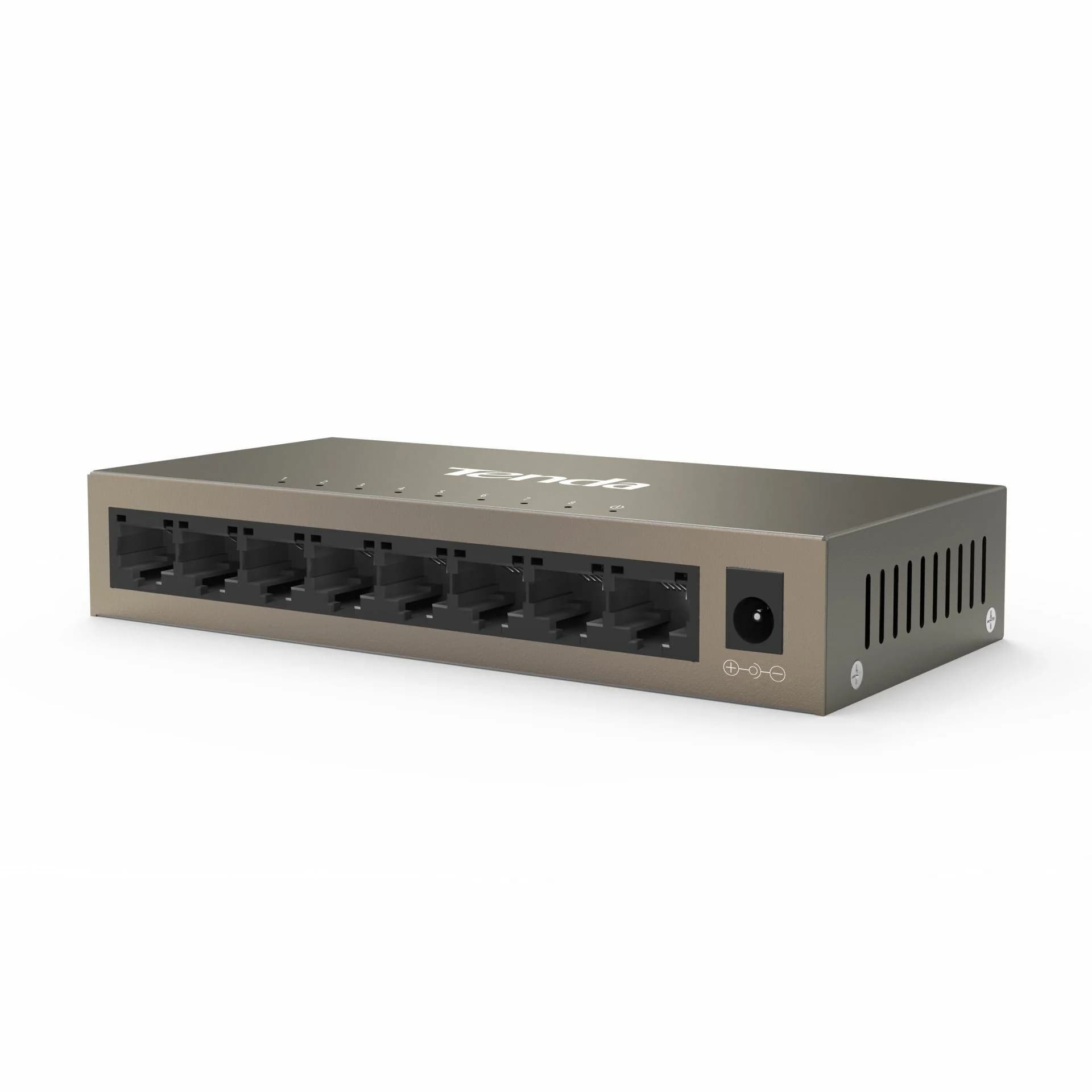 Tenda stikalo Giga 8-port mini kovinsko ohišje TEG1008M - slika 1