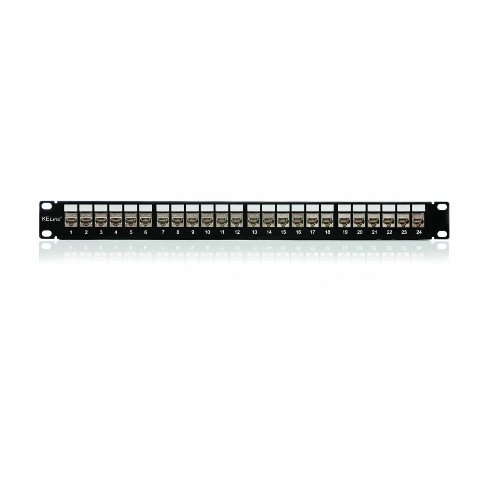 KELine panel CAT.6A/EA FTP 24-port toolless - slika 1