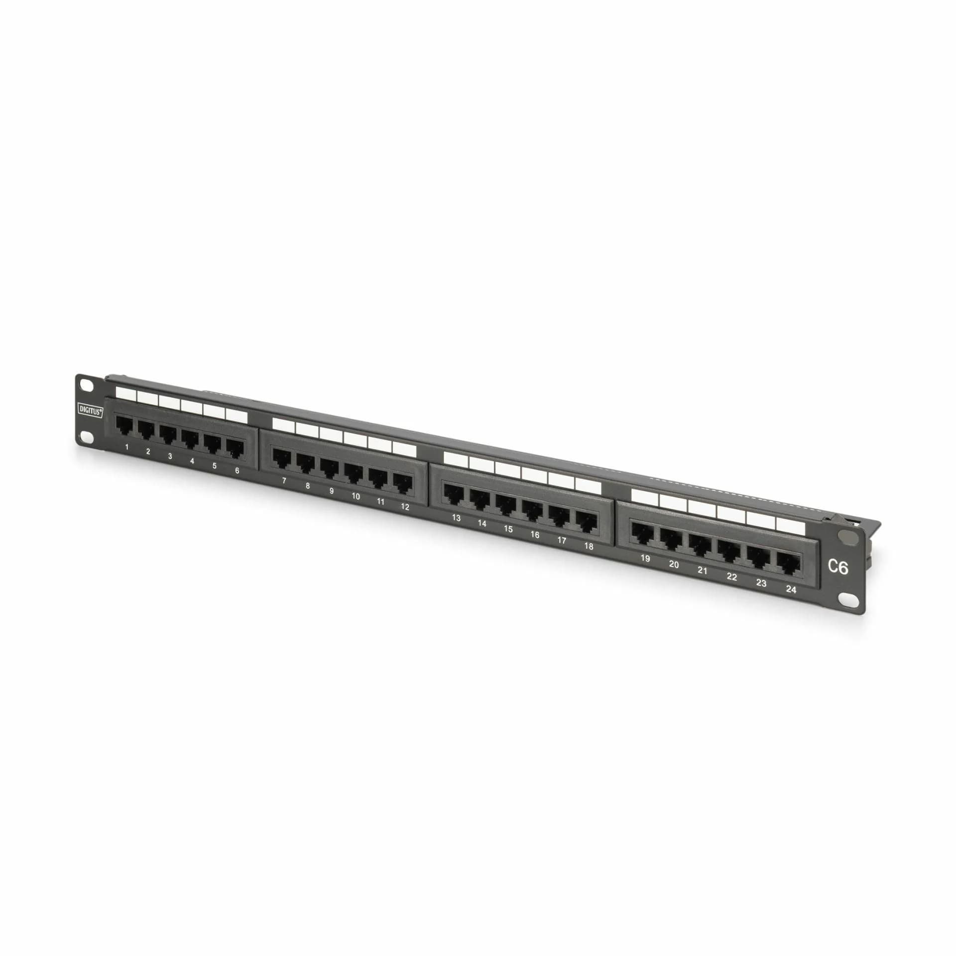 Digitus panel CAT.6 UTP 24-port DN-91624U-CR - slika 1