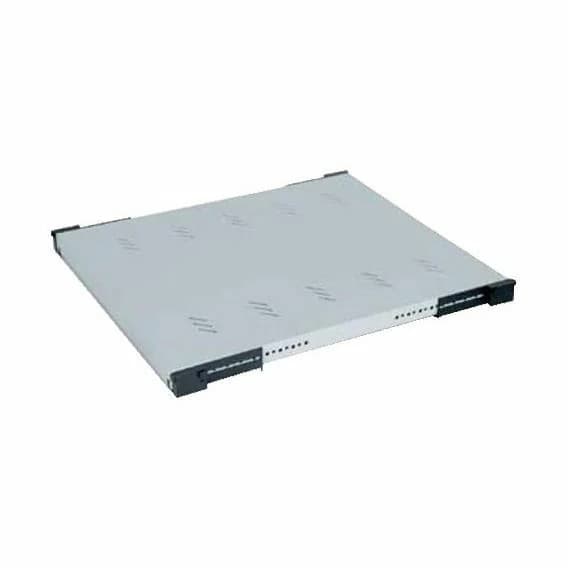 Triton polica rack 1U 650mm - 80kg siva - slika 1