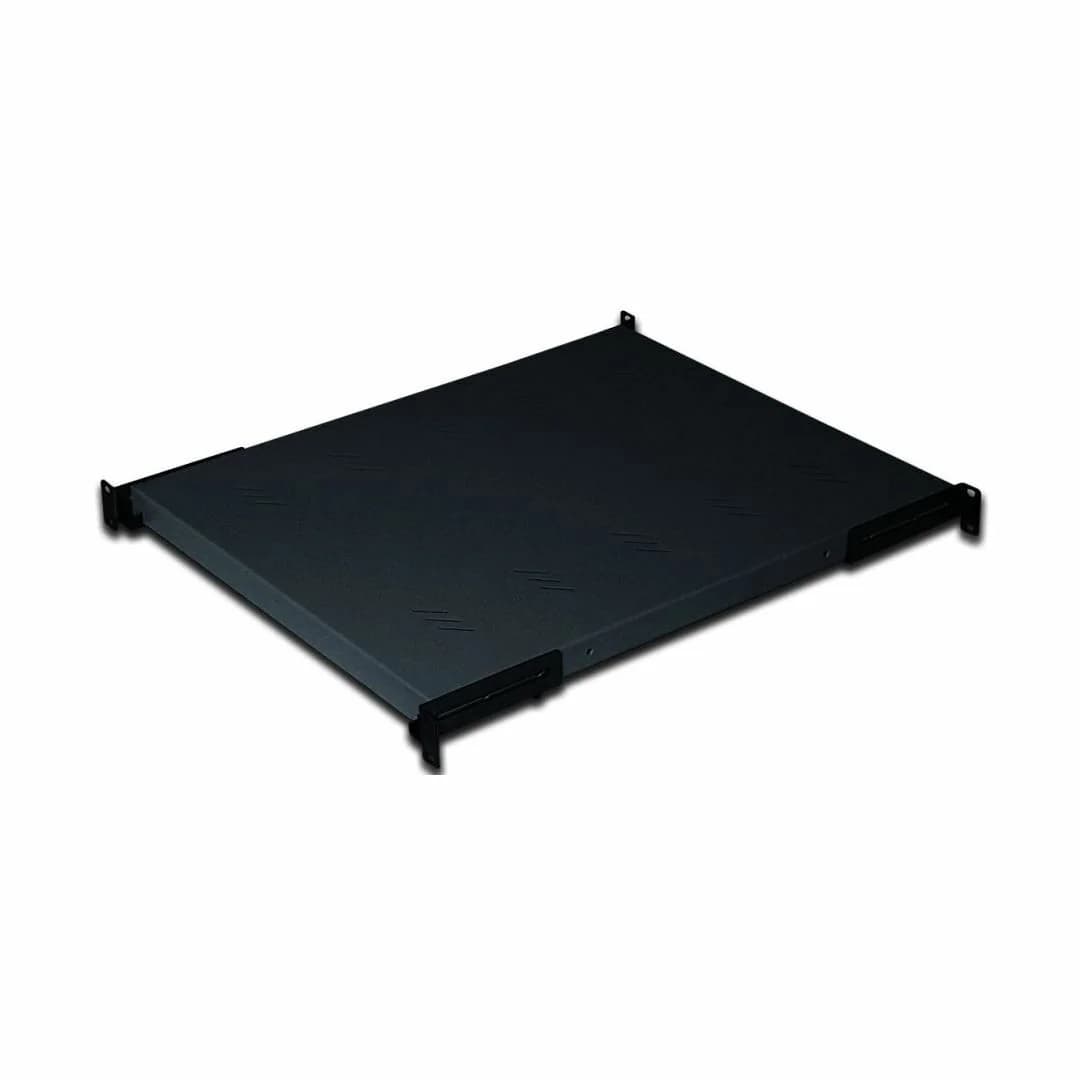 Triton polica rack 1U 550mm - 80kg črna - slika 1