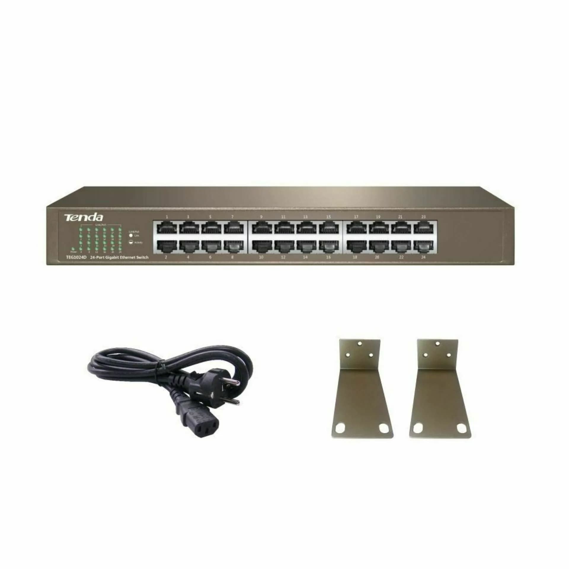 Tenda stikalo Giga 24-port rack/namizni TEG1024D - slika 1