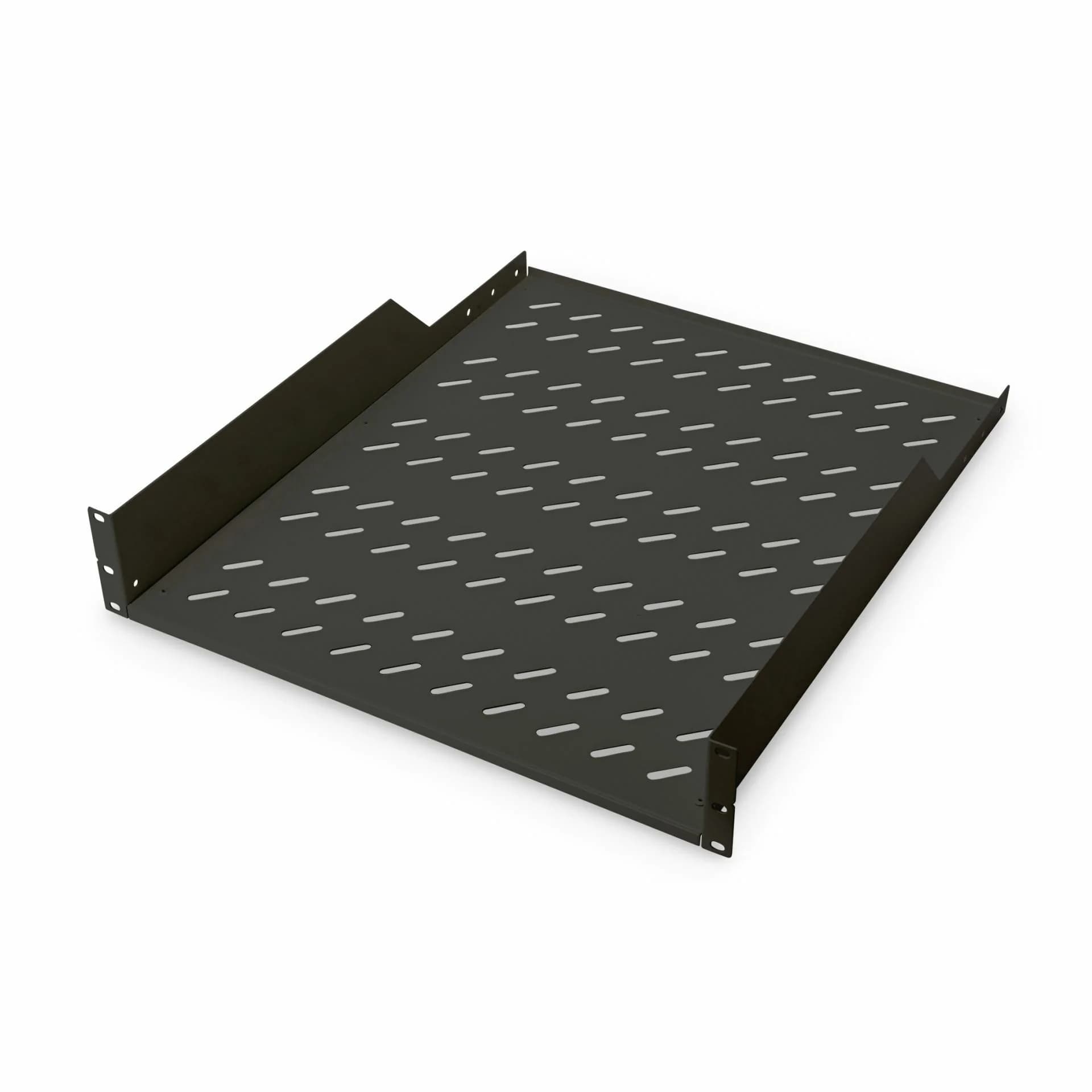 Digitus polica rack 2U 550mm - 20kg črna DN-19 TRAY-2-55-SW - slika 1