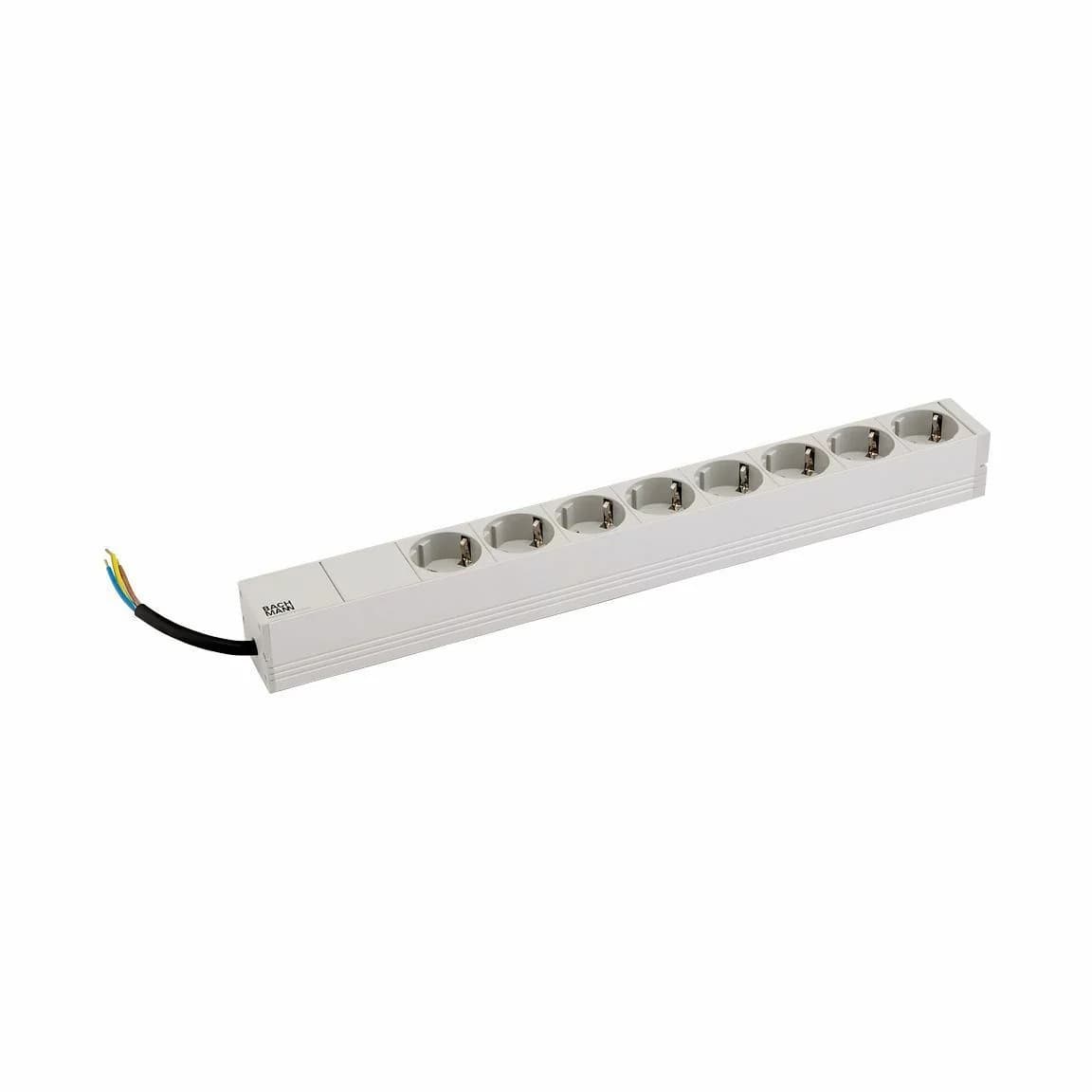 Bachmann razdelilec rack 8x250V siv brez kabla* 333.416 - slika 1