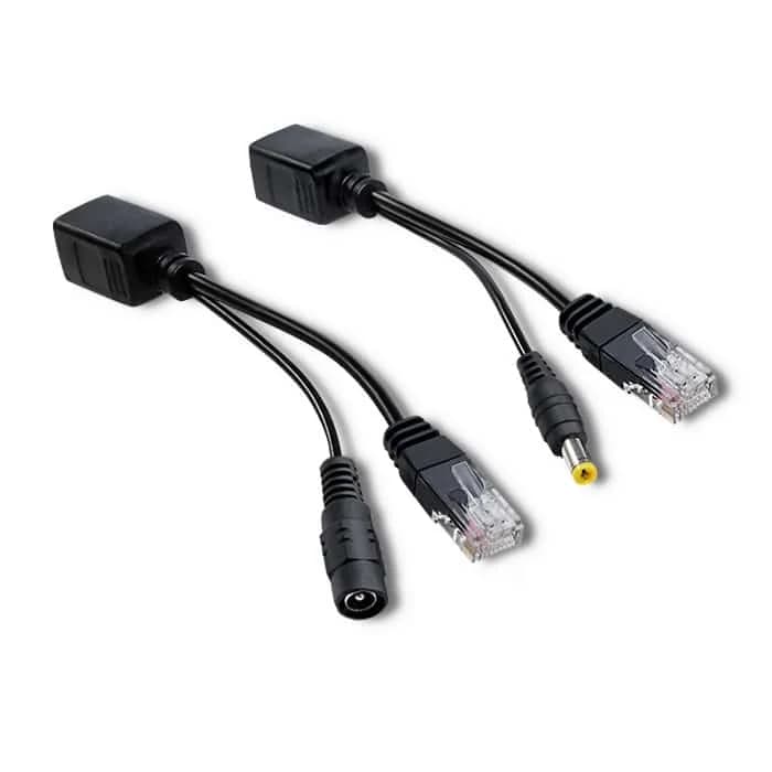 PoE napajalni delilnik (injector) RJ-45 za IP kamere, Wi-Fi AP in VoIP telefone - slika 1