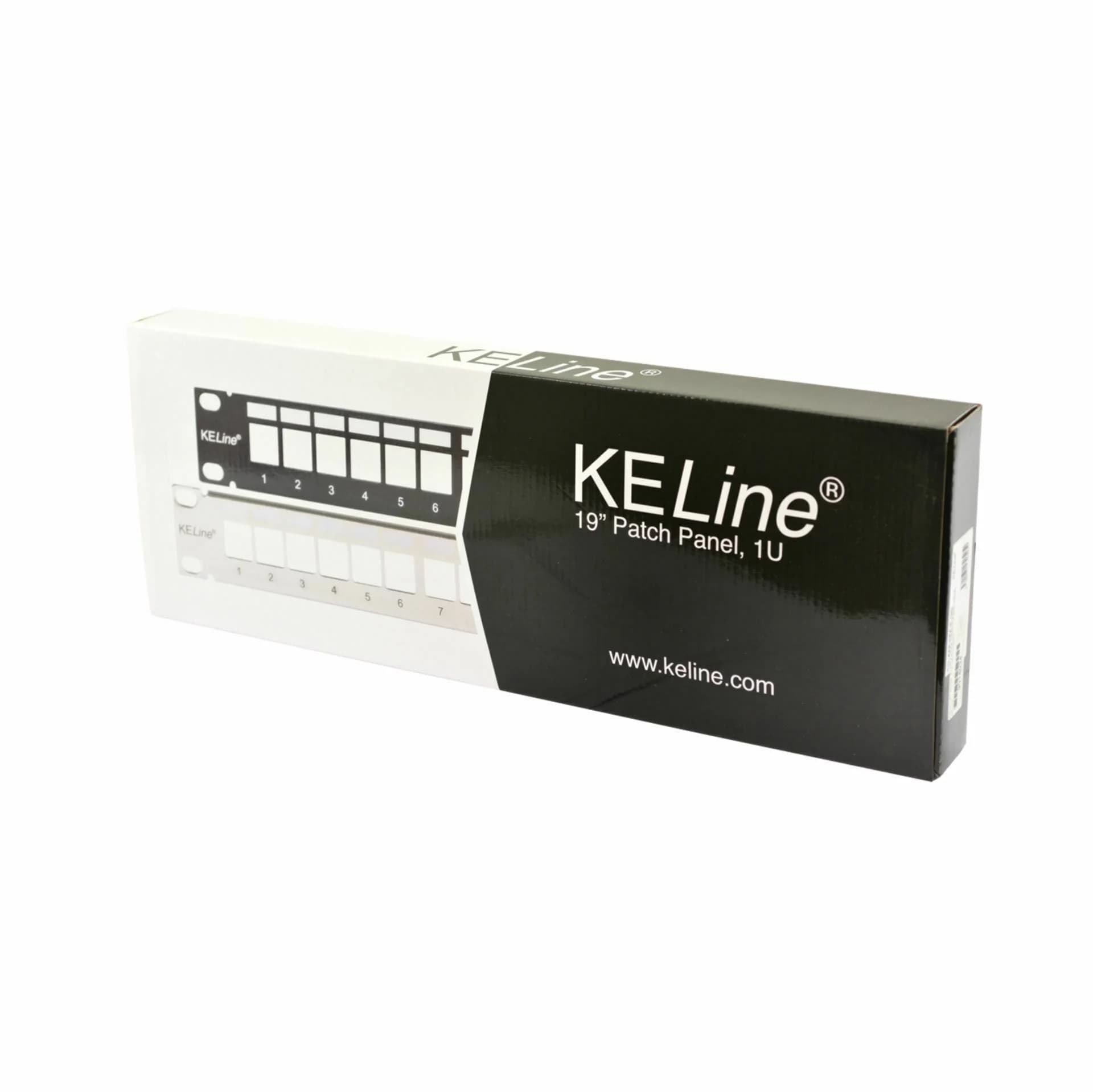 KELine panel CAT.6A FTP 24-port HD toolless - slika 1