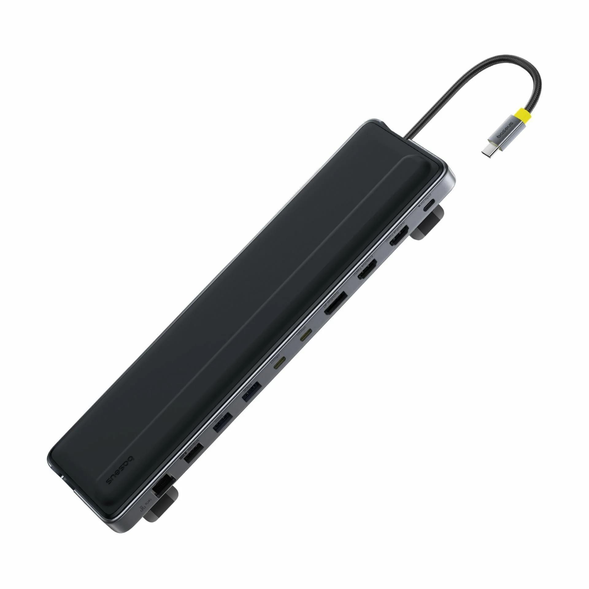 Baseus priklopna postaja USB 3.2 TipC 12v1 EliteJoy siva EH3 B0114200 - slika 1