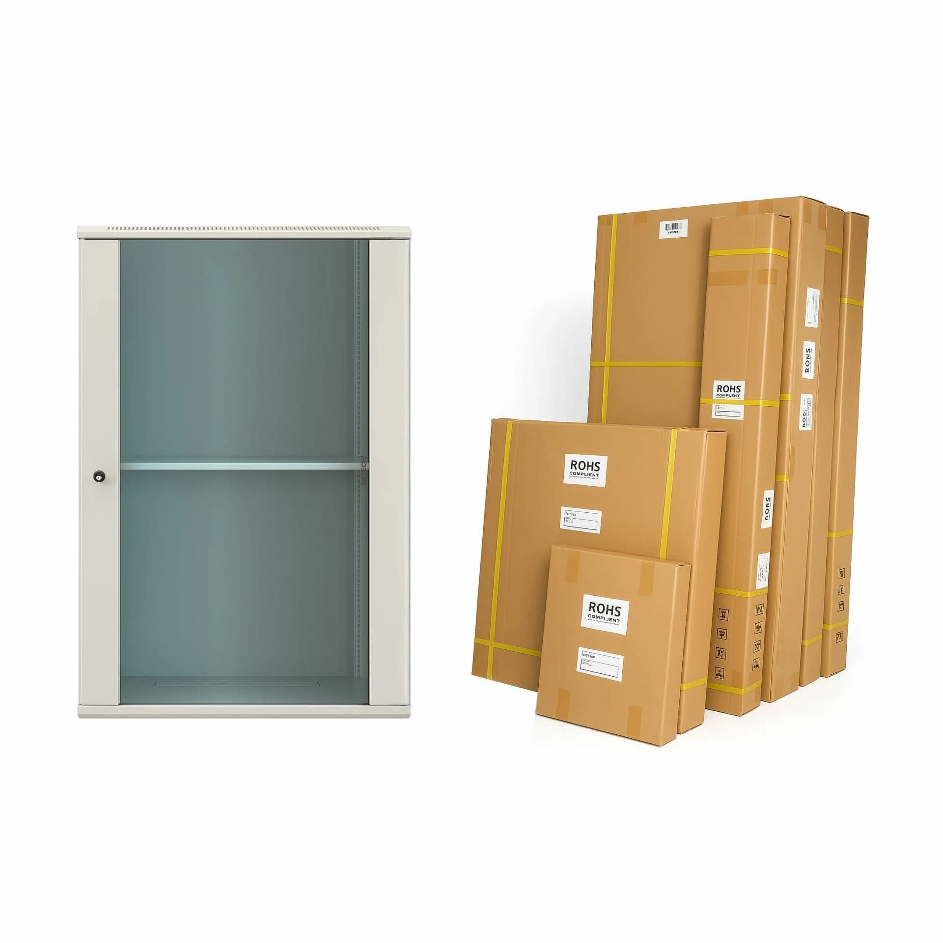 DATECH kabinet 22U 1166 600x900 siv DT2.6922.9000 - slika 1
