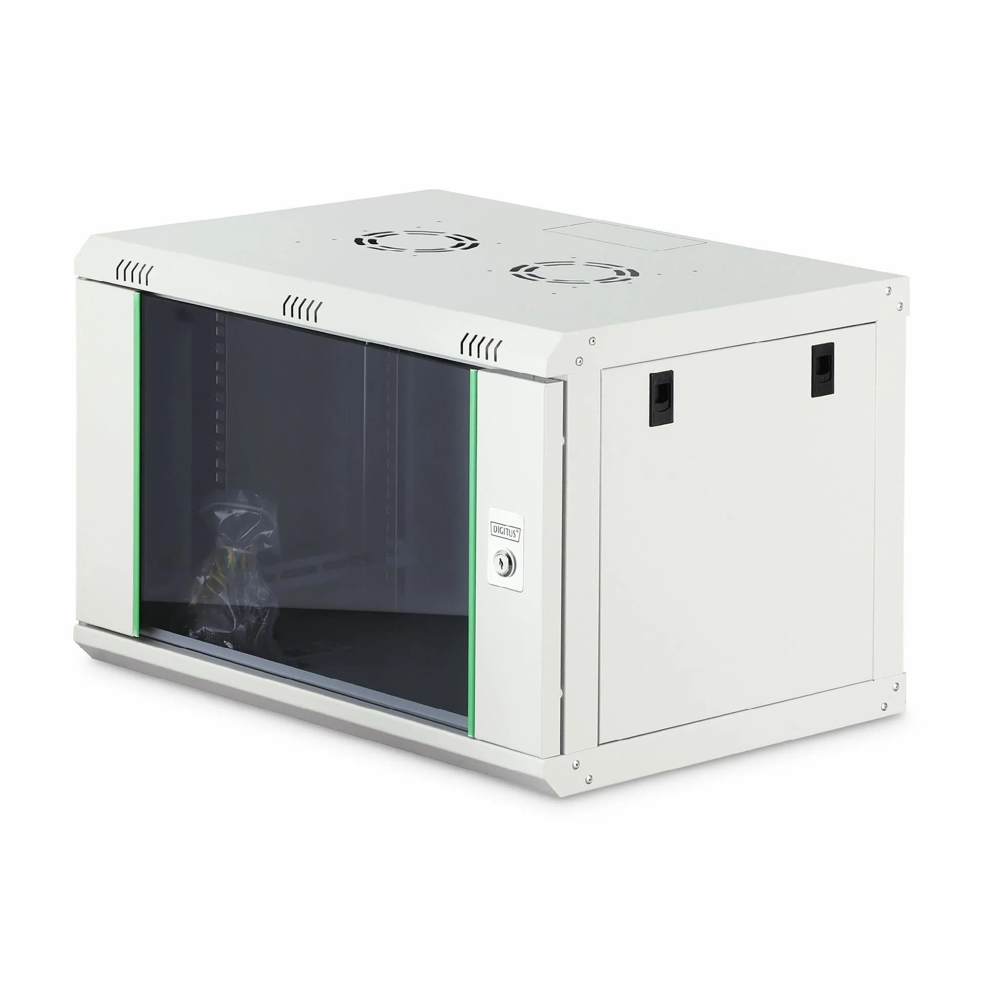 Digitus zidni kabinet 12U 638 600x450 siv sestavljen DN-19 12-U-EC - slika 1