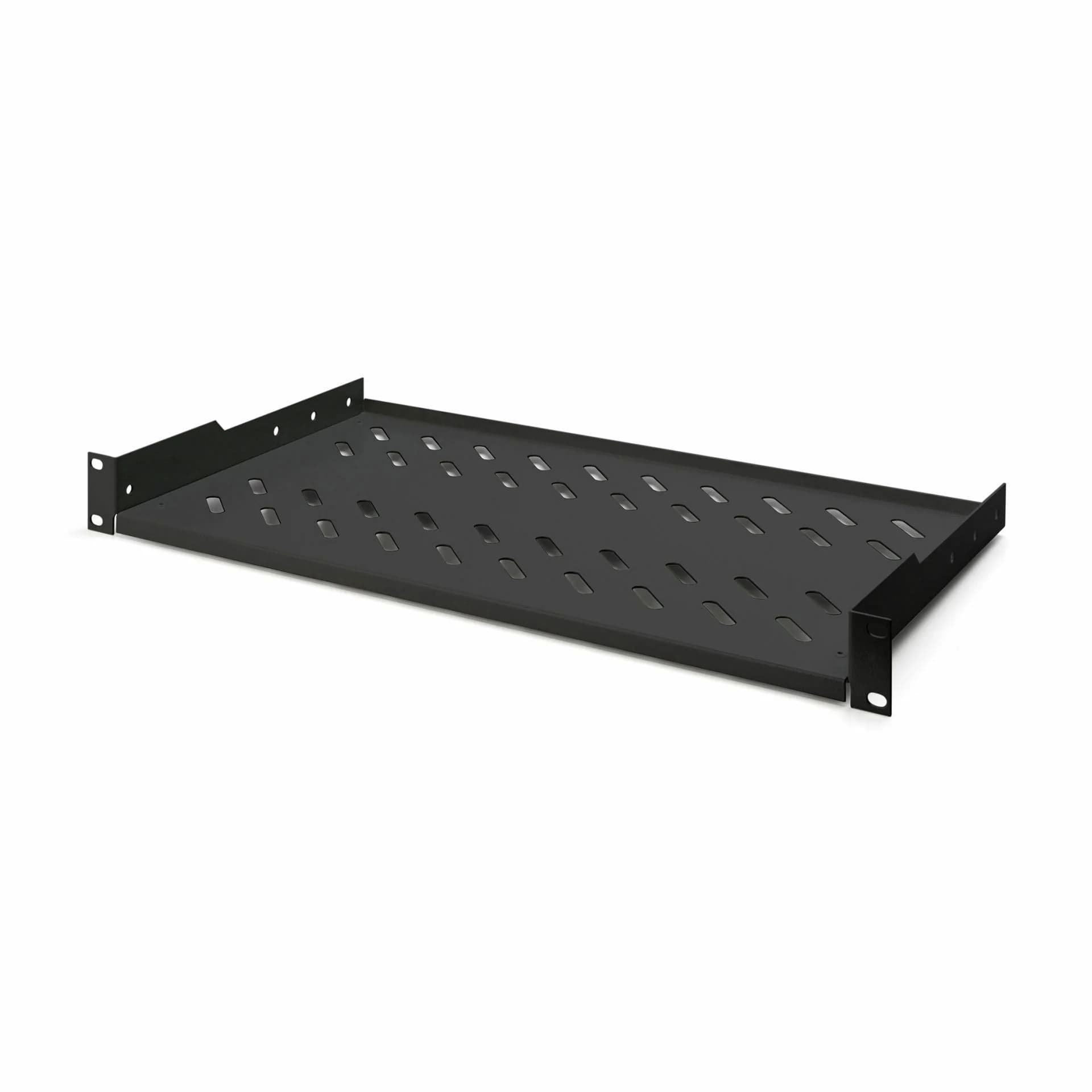 Digitus polica rack 1U 250mm-15kg črna DN-19 TRAY-1-SW - slika 1