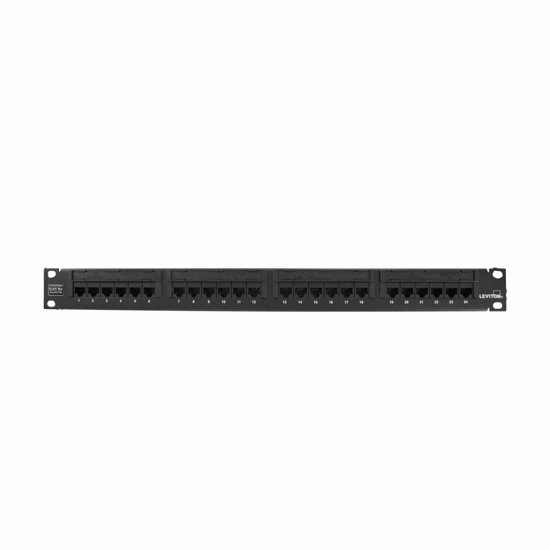 Leviton panel CAT.5e UTP 24-port 5G596-U24 - slika 1