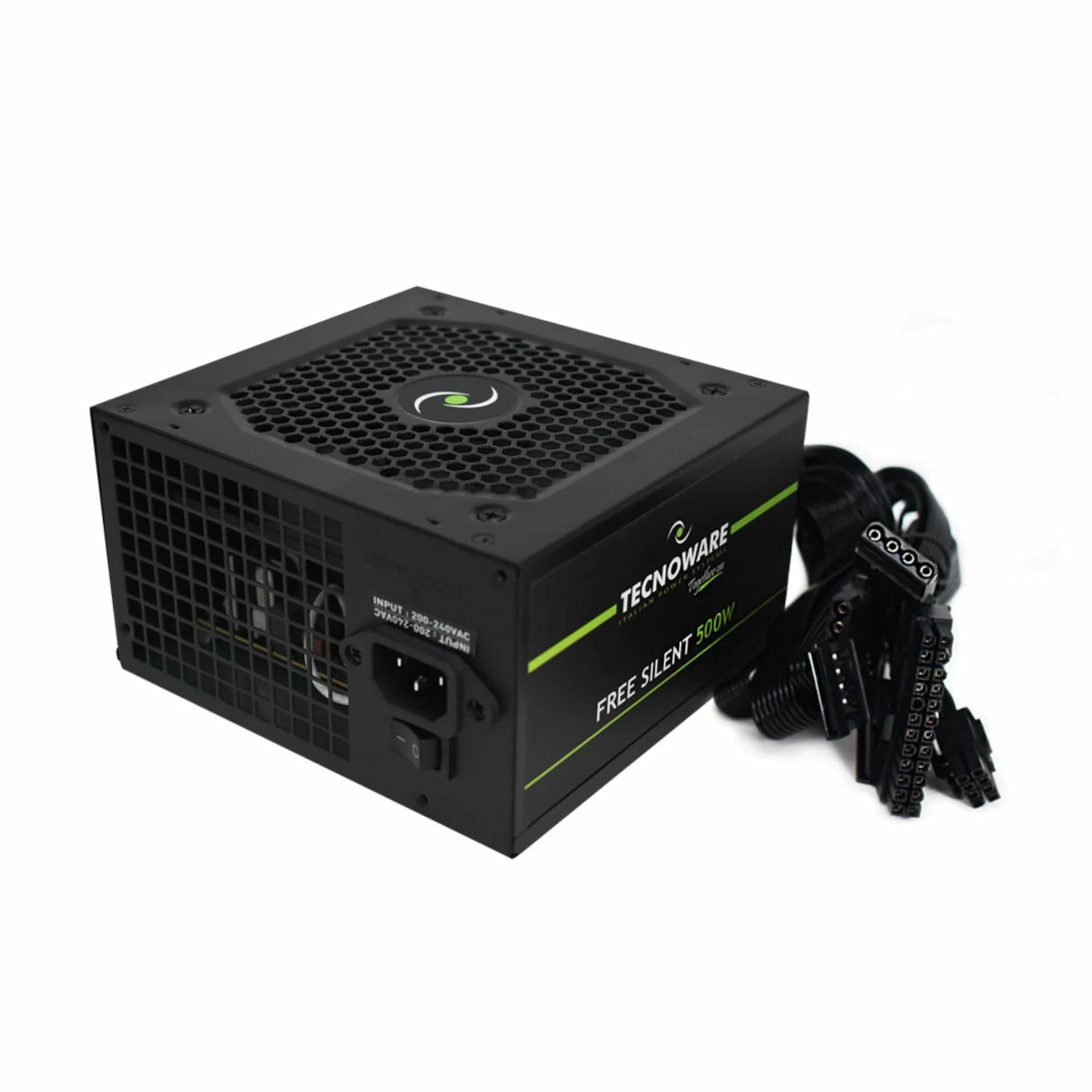 Tecnoware napajalnik ATX 500W PSU FREE SILENT FAL506FS12B - slika 1